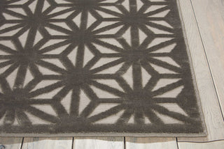 Nourison Ultima UL631 Silver Grey Area Rug Detail Image