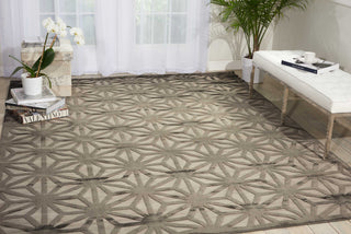 Nourison Ultima UL631 Silver Grey Area Rug Room Image