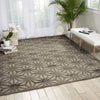 Nourison Ultima UL631 Silver Grey Area Rug Room Image