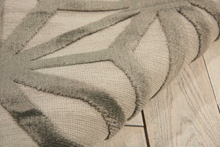 Nourison Ultima UL631 Silver Grey Area Rug Detail Image