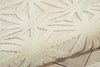 Nourison Ultima UL631 Silver Ivory Area Rug Detail Image