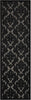 Nourison Ultima UL632 Grey Black Area Rug