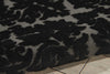 Nourison Ultima UL632 Grey Black Area Rug Detail Image