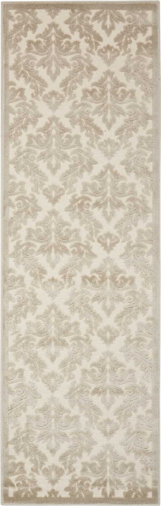 Nourison Ultima UL632 Ivory/Silver Area Rug