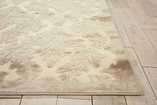 Nourison Ultima UL632 Ivory/Silver Area Rug Detail Image