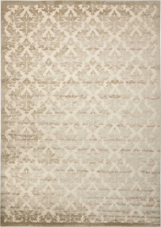 Nourison Ultima UL632 Ivory/Silver Area Rug 7'9'' X 10'10''