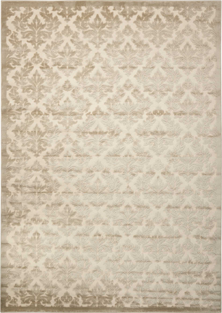 Nourison Ultima UL632 Ivory/Silver Area Rug
