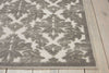 Nourison Ultima UL632 Silver Grey Area Rug Detail Image