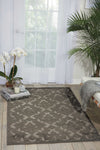 Nourison Ultima UL632 Silver Grey Area Rug Room Image