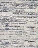 Nourison Urban Decor URD03 Ivory/Slate Area Rug 9' X 12'