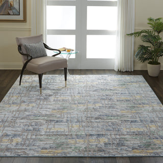 Nourison Urban Chic URC01 Grey/Multicolor Area Rug 9' X 12'