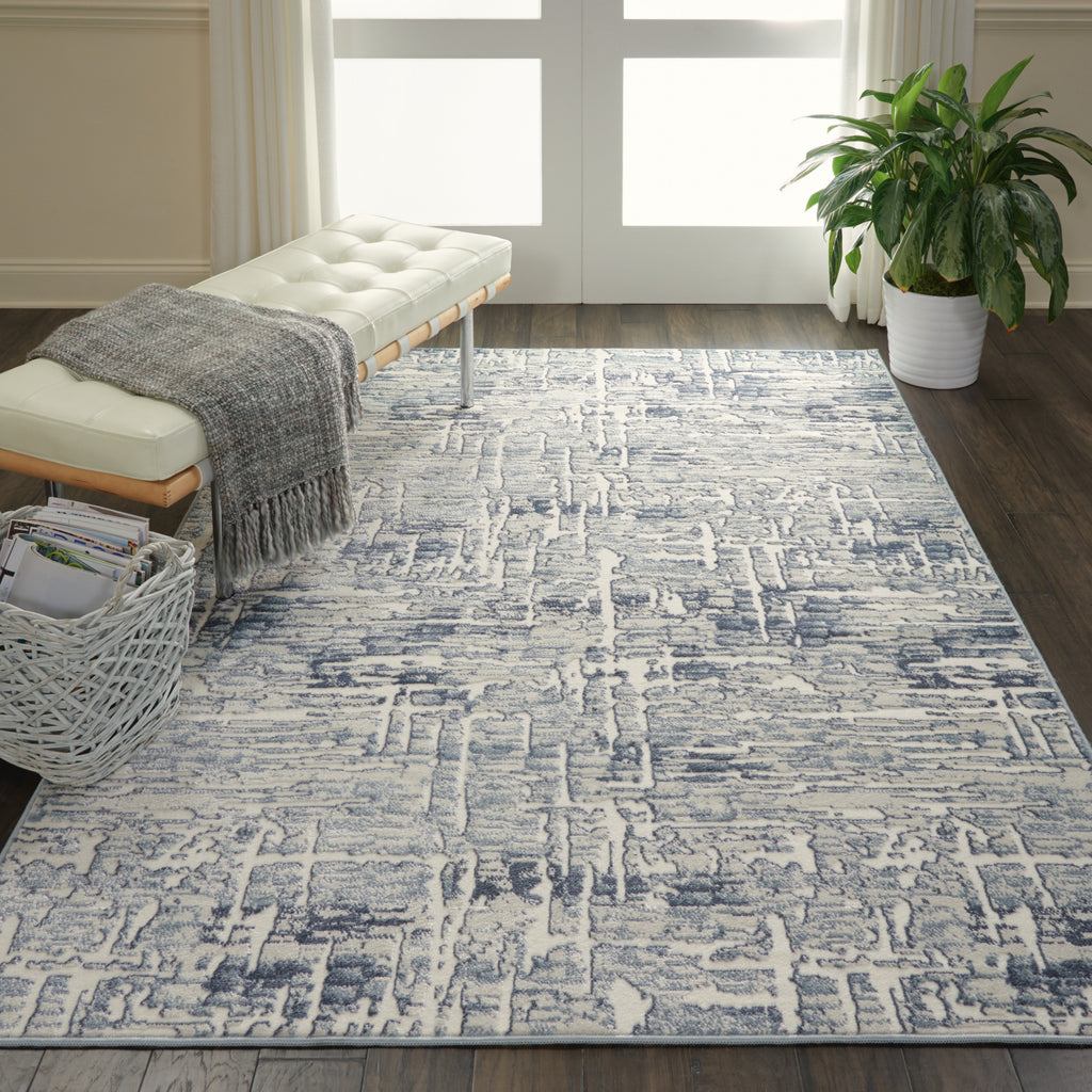 Nourison Urban Chic URC01 Ivory Area Rug Room Image Feature
