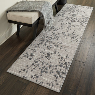 Nourison Urban Chic URC02 Grey Area Rug 2' X 7'