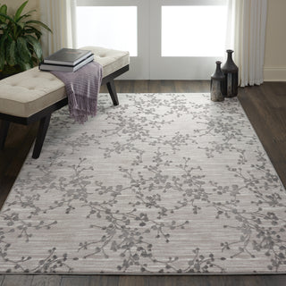 Nourison Urban Chic URC02 Grey Area Rug Room Image Feature