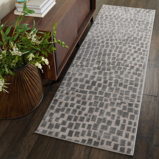 Nourison Urban Chic URC03 Grey Area Rug 2' X 7'