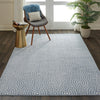 Nourison Urban Chic URC04 Light Blue Area Rug 4' X 6'