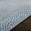 Nourison Urban Chic URC04 Light Blue Area Rug 9' X 12'