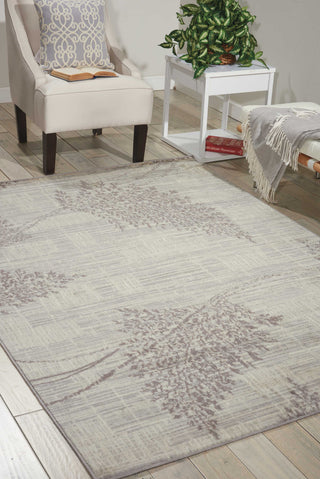 Nourison Utopia UTP02 Champagne Area Rug Room Image Feature