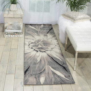 Nourison Utopia UTP05 Ivory Taupe Area Rug Room Image Feature