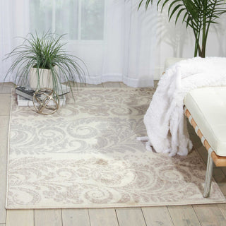 Nourison Utopia UTP09 Ivory Area Rug Room Image Feature