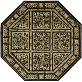 Nourison Vallencierre VA06 Multicolor Area Rug 6' Octagon