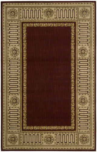 Nourison Vallencierre VA17 Burgundy Area Rug main image