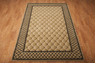 Nourison Vallencierre VA26 Beige Area Rug 6' X 8' Floor Shot Feature