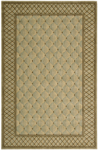 Nourison Vallencierre VA26 Light Green Area Rug 6' X 9'