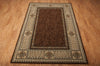 Nourison Vallencierre VA27 Brown Area Rug 6' X 8' Floor Shot Feature