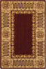 Nourison Vallencierre VA17 Burgundy Area Rug 2' X 3'