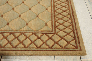 Nourison Vallencierre VA26 Light Green Area Rug Detail Image