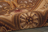 Nourison Versailles Palace VP05 Mushroom Area Rug Detail Image