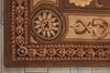 Nourison Versailles Palace VP05 Mushroom Area Rug Corner Image