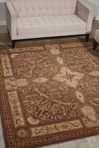 Nourison Versailles Palace VP05 Mushroom Area Rug Room Image