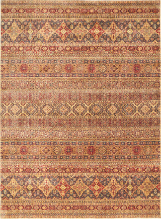 Nourison Vintage Tradition VGT03 Blue/Red Area Rug 