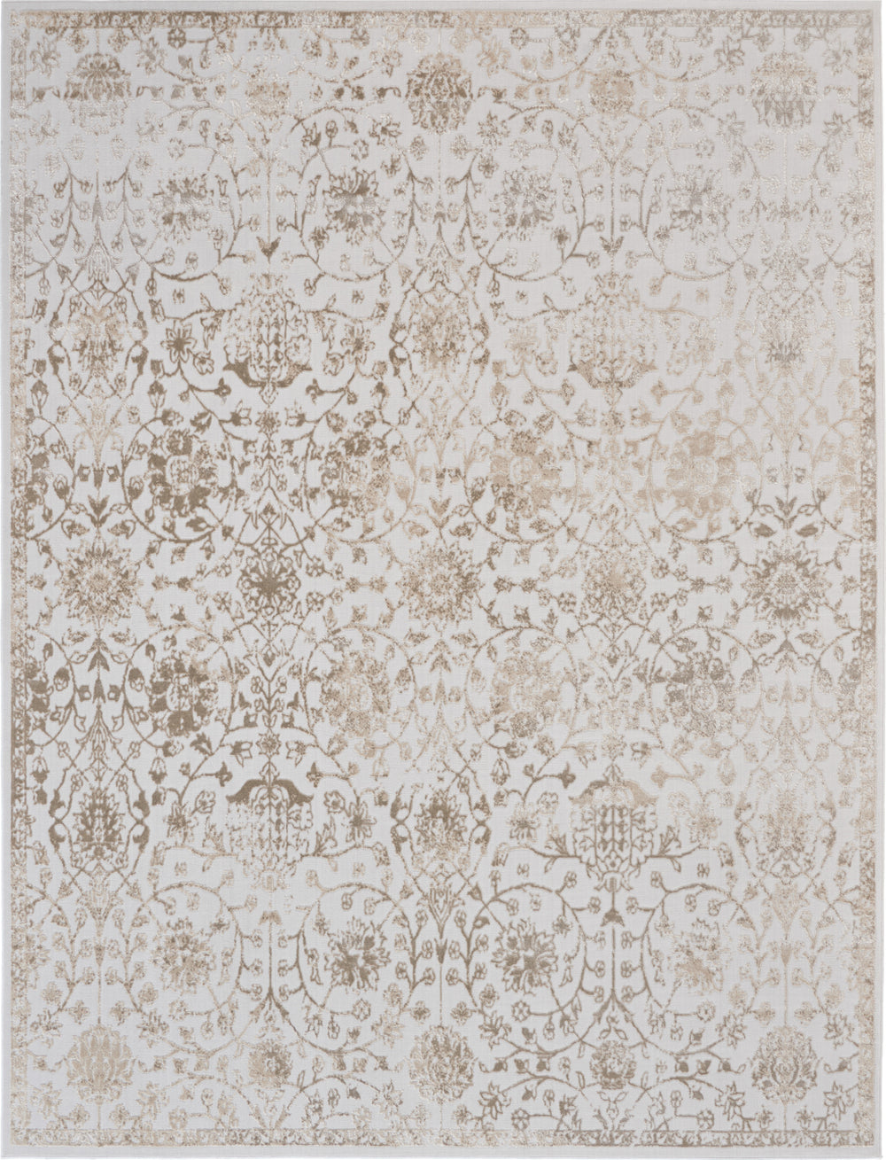Nourison Vintage D�cor VID02 Champagne Area Rug