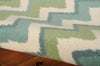 Nourison Vista VIS40 Blue Area Rug Detail Image