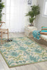 Nourison Vista VIS20 Ivory Area Rug Room Image Feature