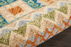 Nourison Vivid VIV06 Ivory Area Rug Detail Image