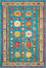 Nourison Vivid VIV09 Teal Area Rug main image