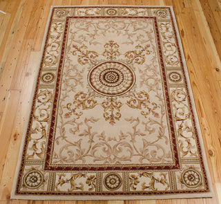 Nourison Versailles Palace VP04 Beige Area Rug Main Image Feature