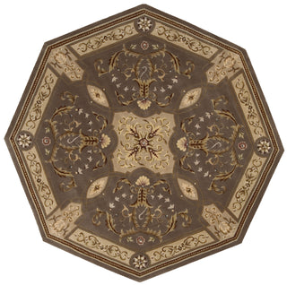 Nourison Versailles Palace VP05 Mushroom Area Rug 6' Octagon