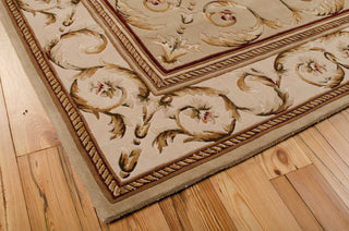 Nourison Versailles Palace VP10 Sage Area Rug Corner Image