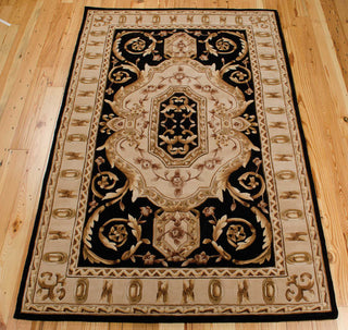 Nourison Versailles Palace VP14 Black Area Rug Main Image