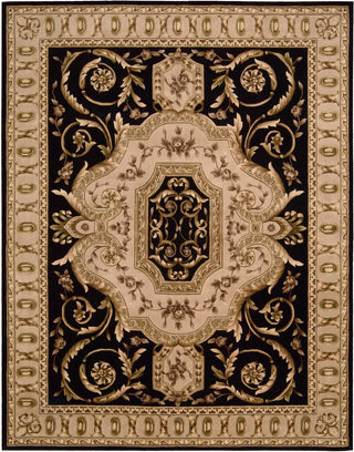 Nourison Versailles Palace VP14 Black Area Rug Main Image