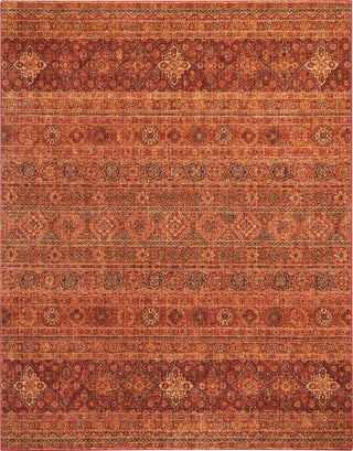 Nourison Vintage Tradition VGT03 Brick Area Rug 9' X 12'