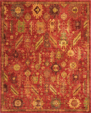 Nourison Vintage Tradition VGT04 Red Area Rug 8' X 10'