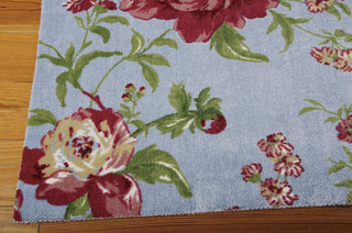 Nourison Artisanal Delight WAD01 Forever Yours Spring Area Rug by Waverly 5' X 7' Corner Shot
