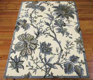 Nourison Artisanal Delight WAD06 Felicite Indigo Area Rug by Waverly 5' X 7' Floor Shot