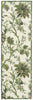 Nourison Artisanal Delight WAD06 Felicite Leaf Area Rug by Waverly 3' X 8'